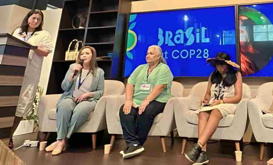 COP 28: Mulheres e crianças são 14 vezes mais vulneráveis a desastres naturais, alerta Socorro Neri